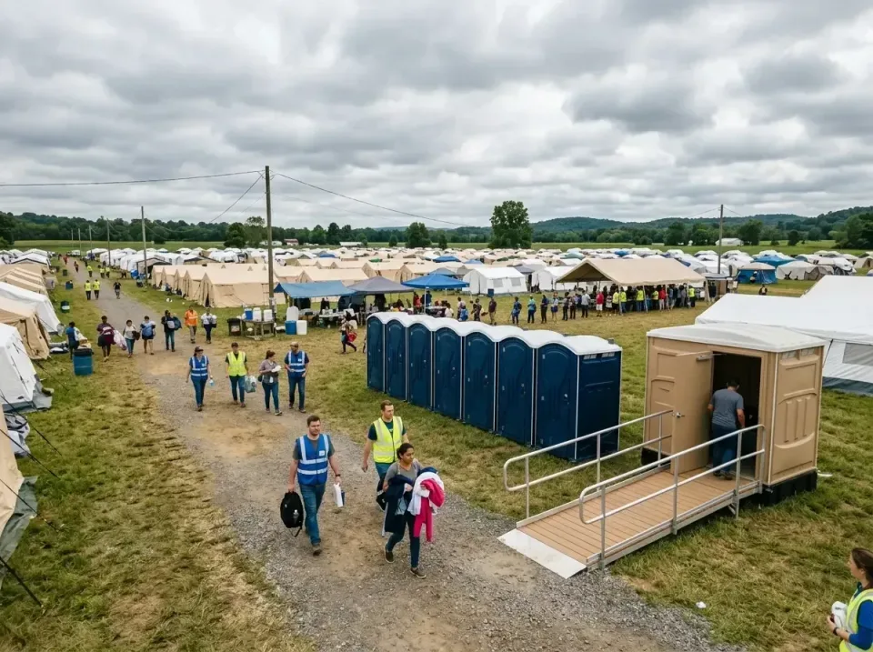 disaster-relief-camp-restrooms-010 — frequently asked questions, Dumpster & Portable Bathrooms Rental in Adrian, MO